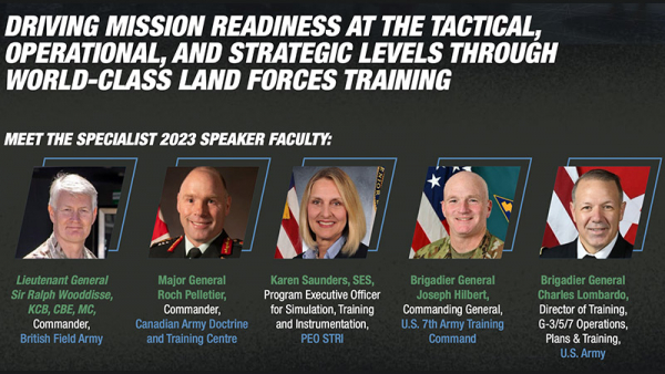 Team Orlando Leadership Presenting at Land Forces Training Summit ...